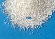 High Toughness ZrO2 62-66% Ceramic Bead Blasting Material Shot Peening B20 - B400 For Surface Preparation
