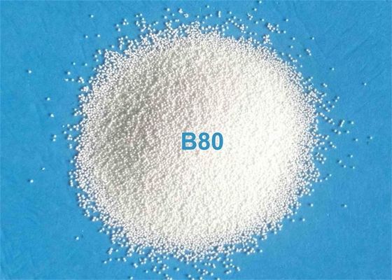 Ceramic Blasting Media Zirconia Beads B80 For Metal Pipe Surface Cleaning