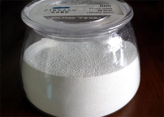 B60 Ceramic Beads For Abrasive Flow Deburring With RoHS Certificates
