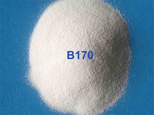White Ceramic Blasitng Media Zirconia Sand High Hardness For Nice Shiny Smooth Finish