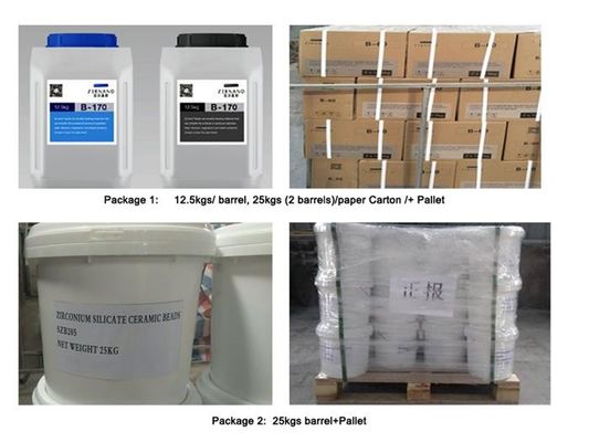 Wear Resistance 700HV Spherical Ceramic Blasting Media for hardened steel knife blade