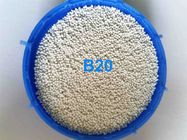 Zero Ferrous Contamination Ceramic Bead Blasting Media For Metal Surface Finish