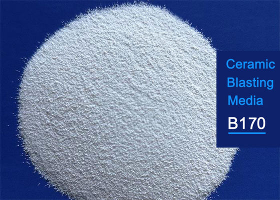 25kgs 55lbs Bucket Packaged Ceramic Blasting Media Fracture Resistance