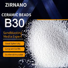 B30 size 425-600μm Sandblasting Ceramic Blasting Media for metal surface finish