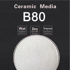 B80 Ceramic Beads Blasting Media 0.125-0.212 mm certificate of origin available