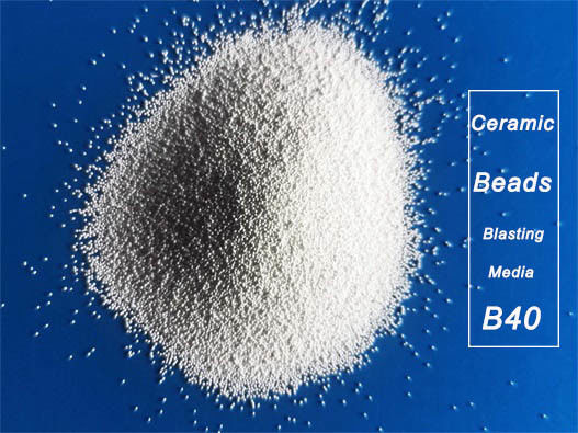 B40 Zirconia Microblast 60HRC Ceramic Blasting Media