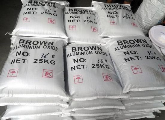 9 Mohs Brown Fused Aluminium Oxide Blasting Media