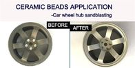 180um B100 Ceramic Beads For Car Wheel Hub Sandblasting Surface Treatment