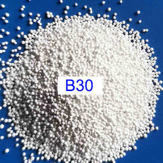 25KG Wet Or Dry Airblast Ceramic Bead Blasting B20 B30 B40 Metal Surface Finish