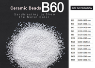 ZrO2 62% Ceramic blasting media B60 size 0.125-0.250mm Factory supply