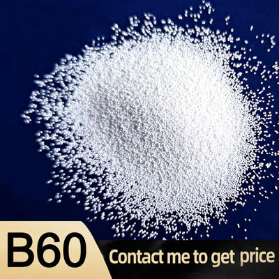 Ceramic Blasting Media B60 For Stainless Steel / Alu Alloy Surfaces Finish