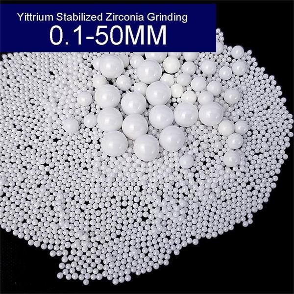 ZrO2 95% Yttrium Zirconia Grinding Media Stabilized Ceramic Beads Milling
