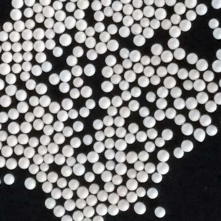 ZrSiO4 Zirconium Silicate Beads Media 2.7 - 3.2 Mm Size Good Sphericity
