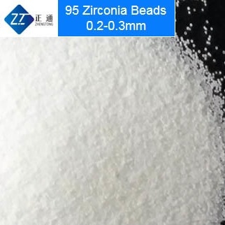 Zirconium Oxide Beads Zirconia Grinding Media For Cosmetic Dispersion 0.1 - 50mm Size