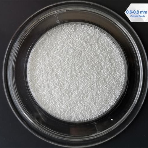 Multi Size Ceramic Grinding Media Balls Shiny White Color Sphere Shape