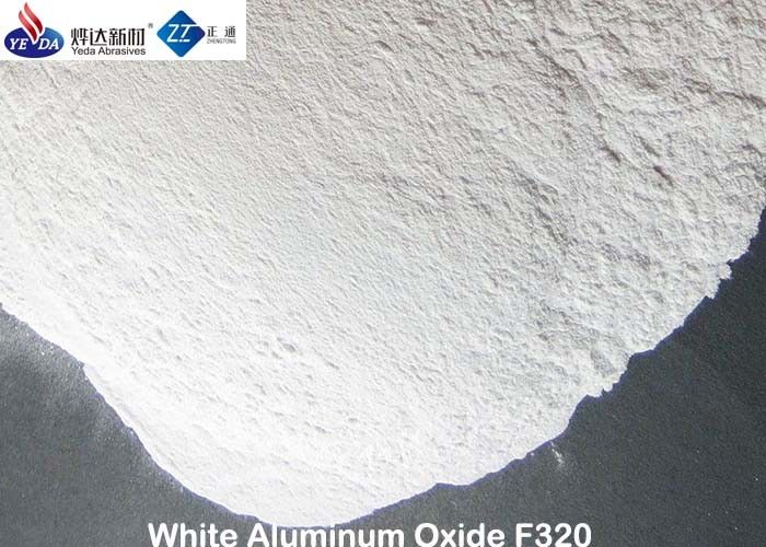Strong Cutting Force White Aluminum Oxide Media Polishing Powder 3.95 G / Cm3 True Gravity