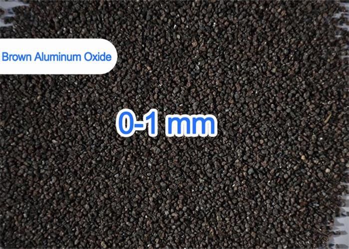 1 - 3mm / 3 - 5mm Brown Aluminum Oxide For Refractories Castables Refractory Bricks