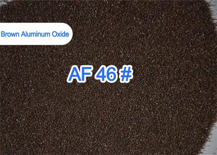 Al2O3 95% Fused Aluminium Oxide , Sandblasting Brown Alumina Grit Blasting 