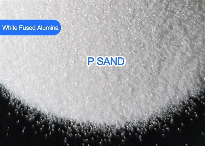 P Sand P16# - 240# White Aluminum Oxide Blast Media For Coated Abrasives / Sand Belt