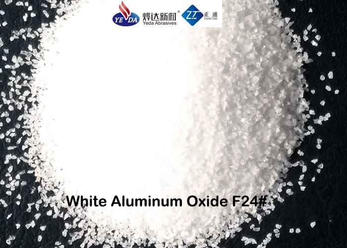 High Strength 99.2% Aluminum Oxide Abrasive , Weld Spatter Removal Aluminium Oxide Sand