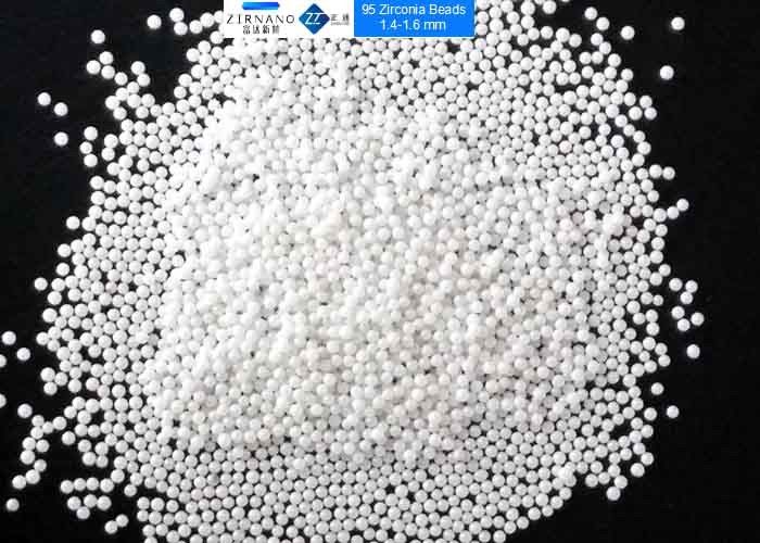 Pigment Dispersion Zirconium Oxide Balls High Density Electronic Ceramics Material