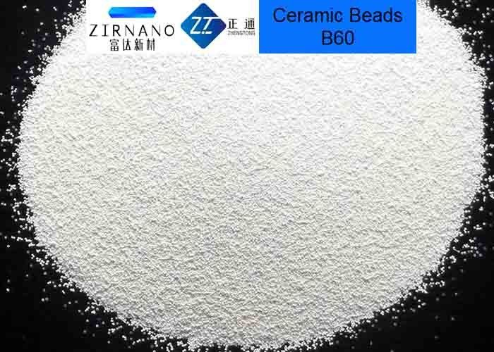High Hardness Zirconia Beads Ceramic Blasting Media