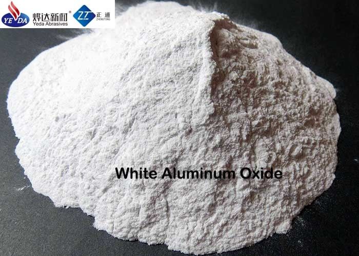 White Aluminum Oxide Emery Grain Powder For Polishing / Lapping / Grinding