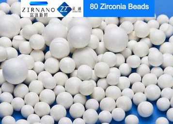 High Density Zirconium Oxide Balls 0.6 - 2.2mm Size 5.2g / Cm³ True Gravity