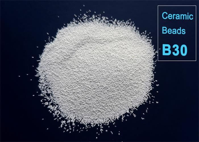 High Hardness Ceramic Blasting Media / Bead Blasting Beads B300.4250