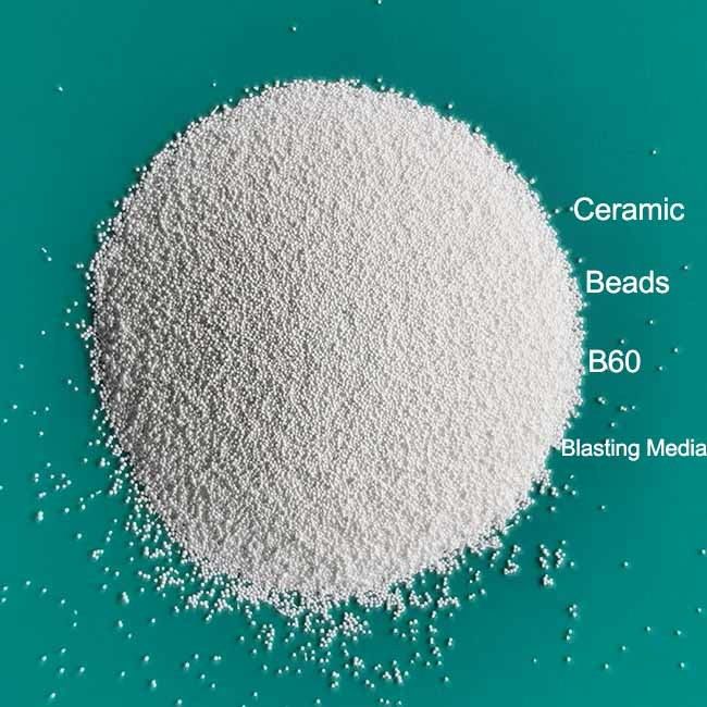 700-900HV Hardness Ceramic Sandblasting Media For B20-B505 Boost Productivity