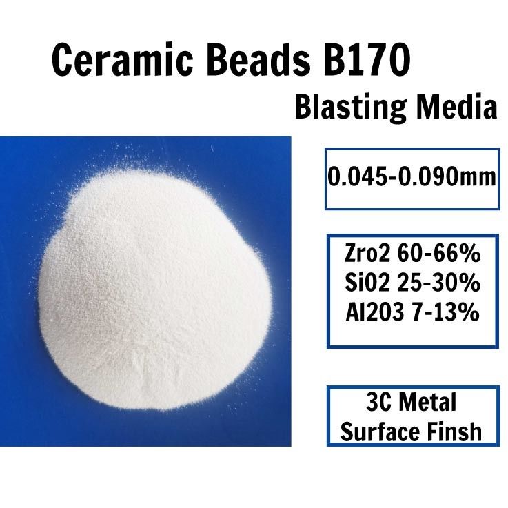 3C 700HV 85% Sphericity B170 Ceramic Blasting Media