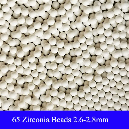 65  Zirconium Silicate Beads 1.6-1.8mm Grinding Media For Painting，Ink