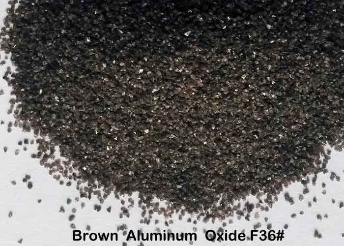 High Cleanliness Aluminum Oxide Sand , F12 F220 Blasting Media For Bonded Abrasives
