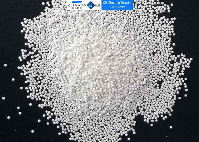 95 Zirconia Milling Media , Yttrium Stabilized Zirconia Grinding Media