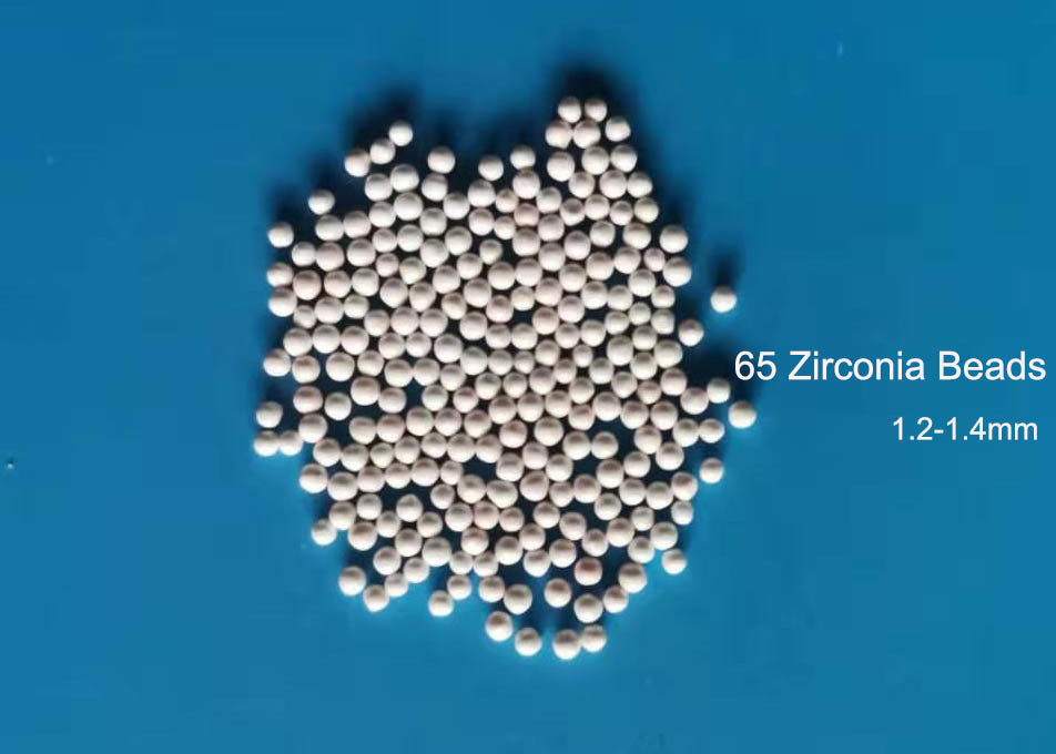 Good Impact Resistance Zirconia Grinding Media Zirconium Silicate Beads